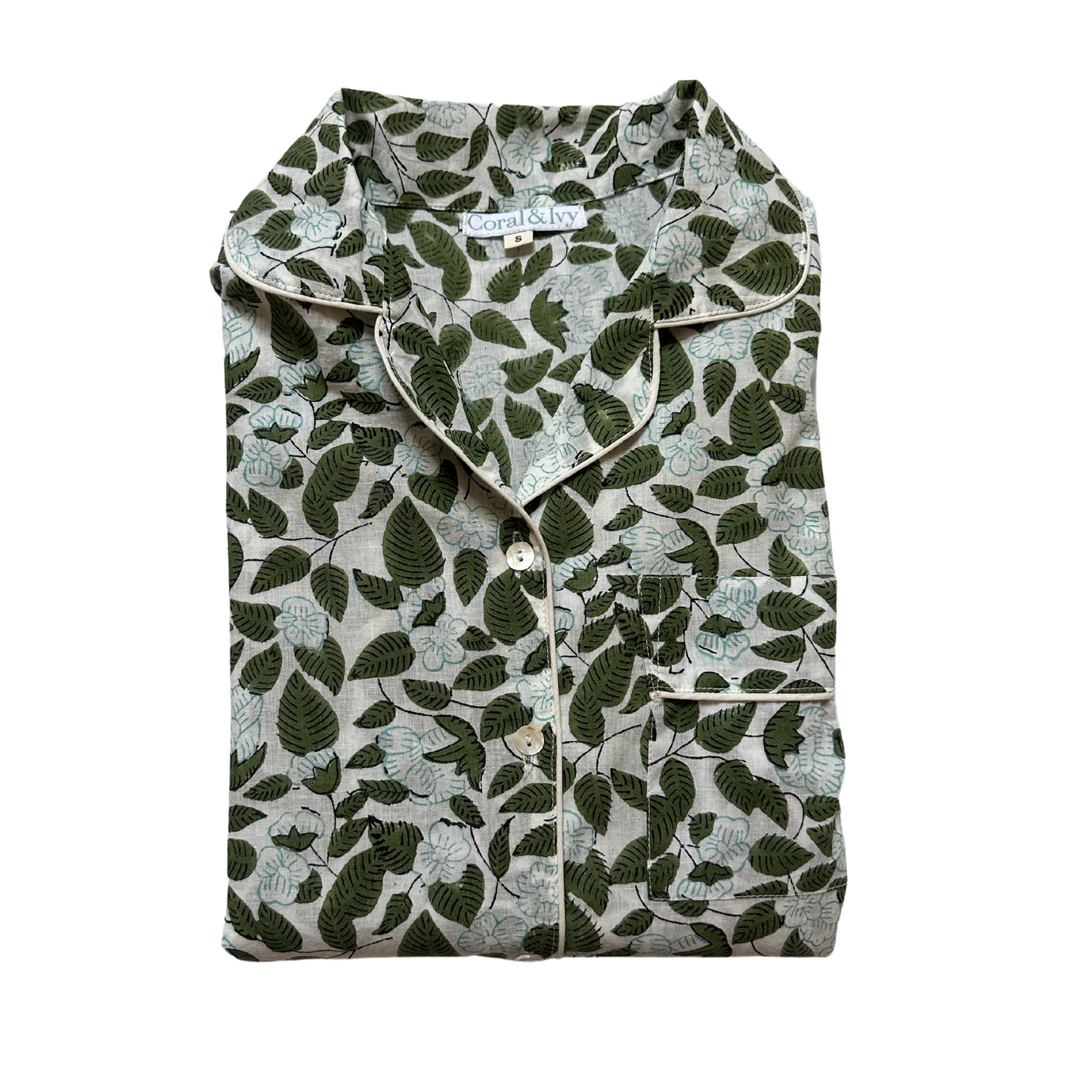 Hydrangea Garden Pajamas, Long